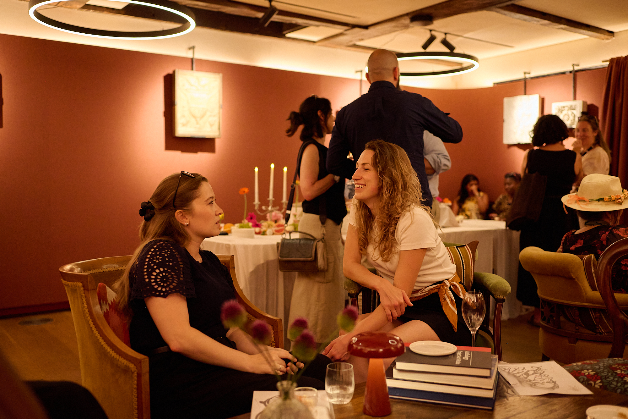 People at an event