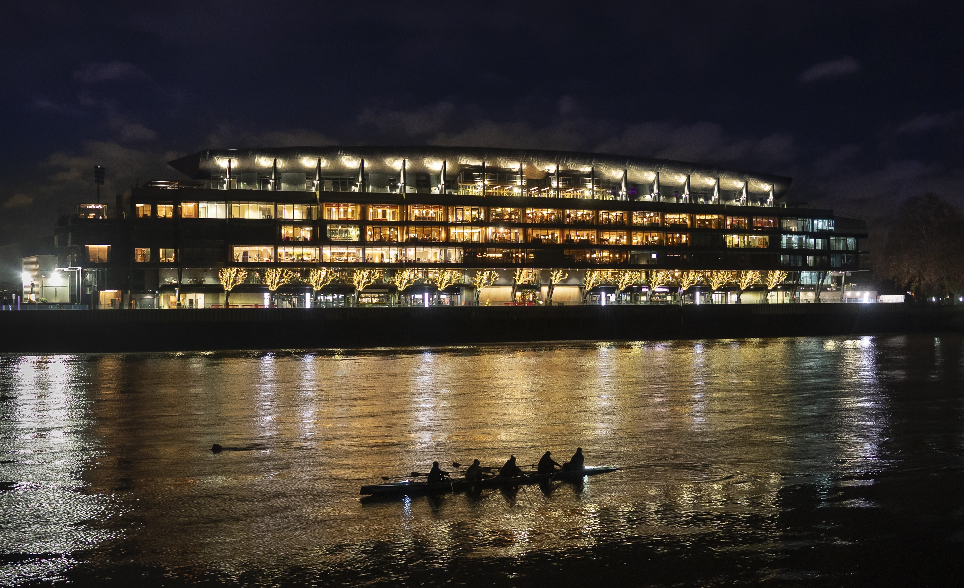 Exterior shot of Fulham Pier 