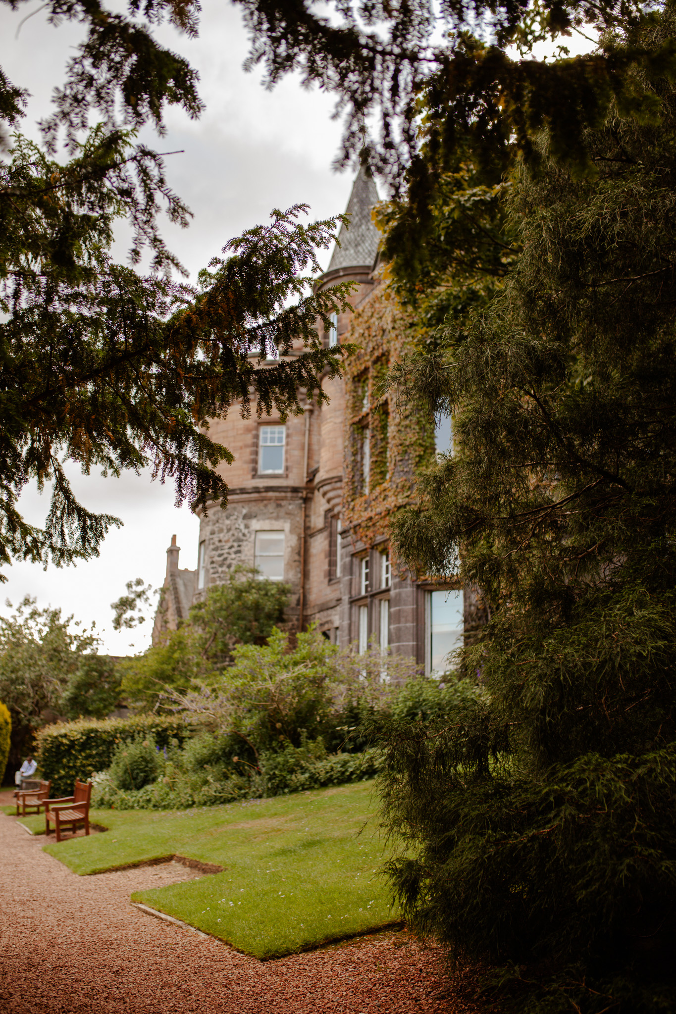 Exterior shot of Edinburgh Zoo