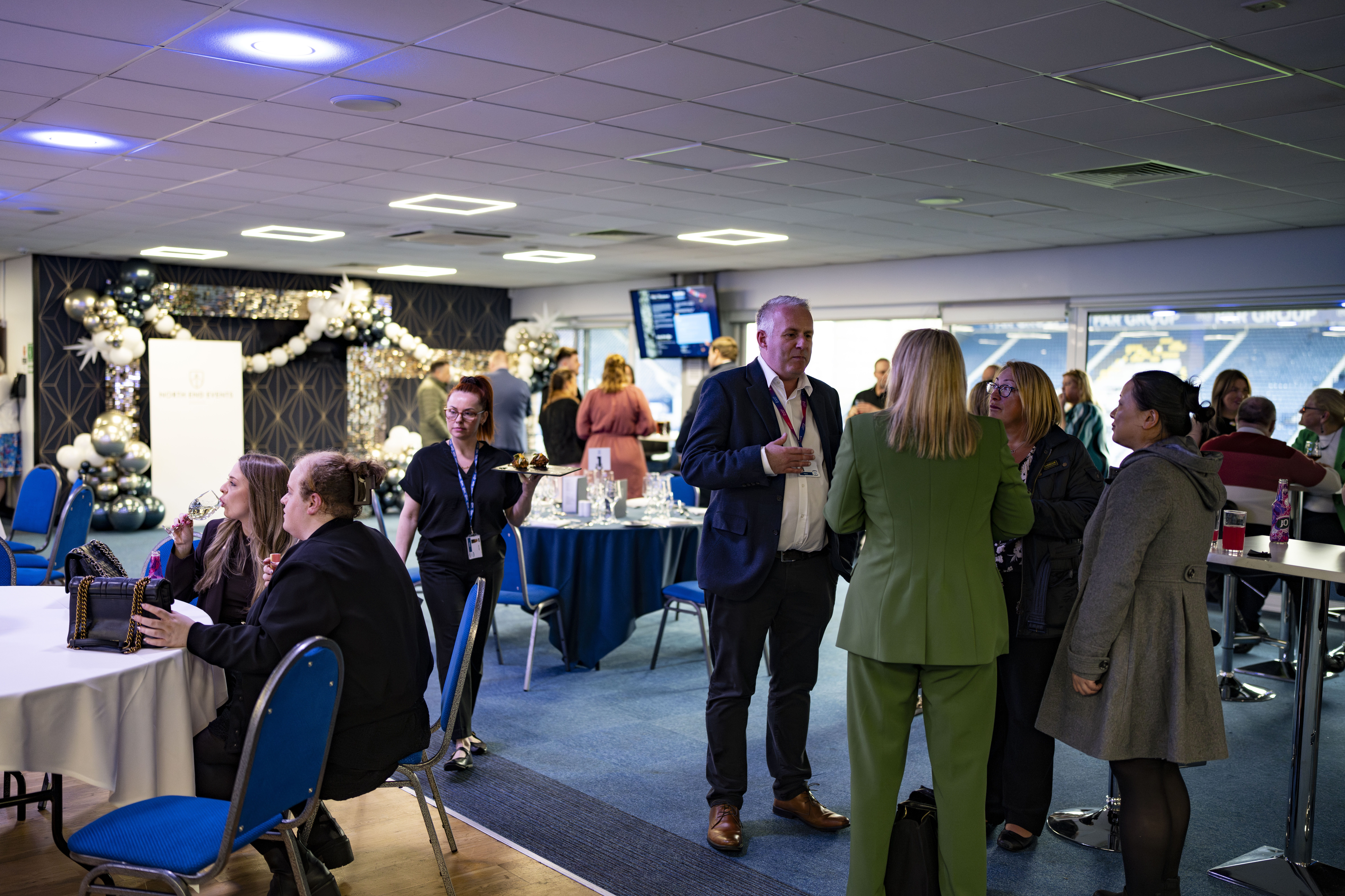 Corporate event hosted at North End Events