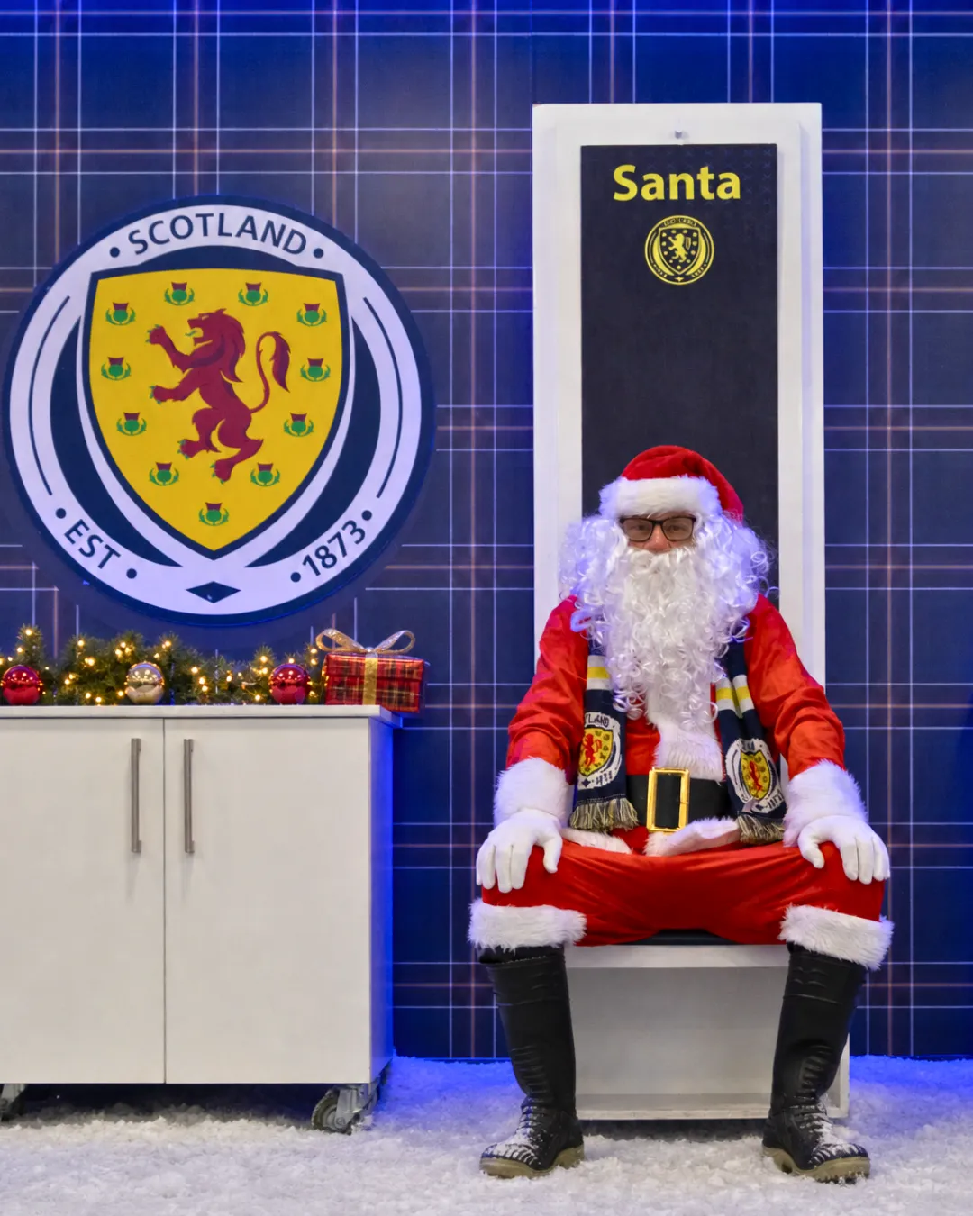 Santa at Barclays Hampden