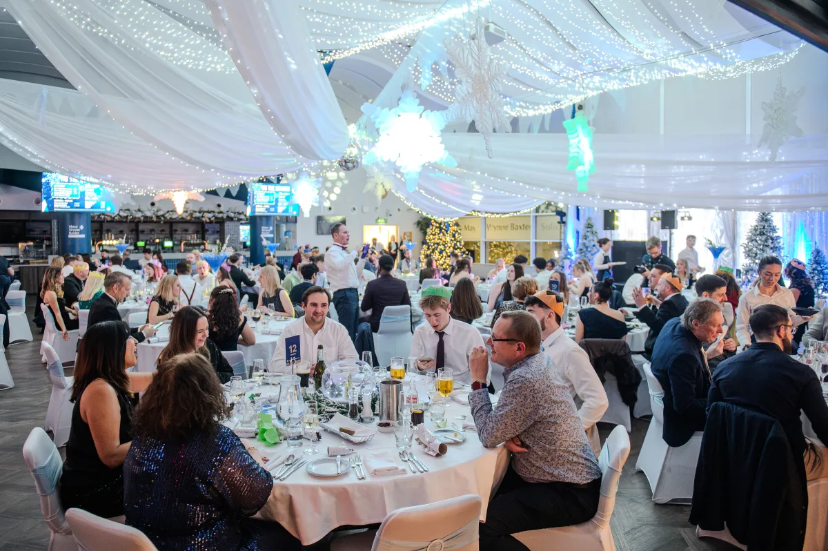 People dining at BHAFC 