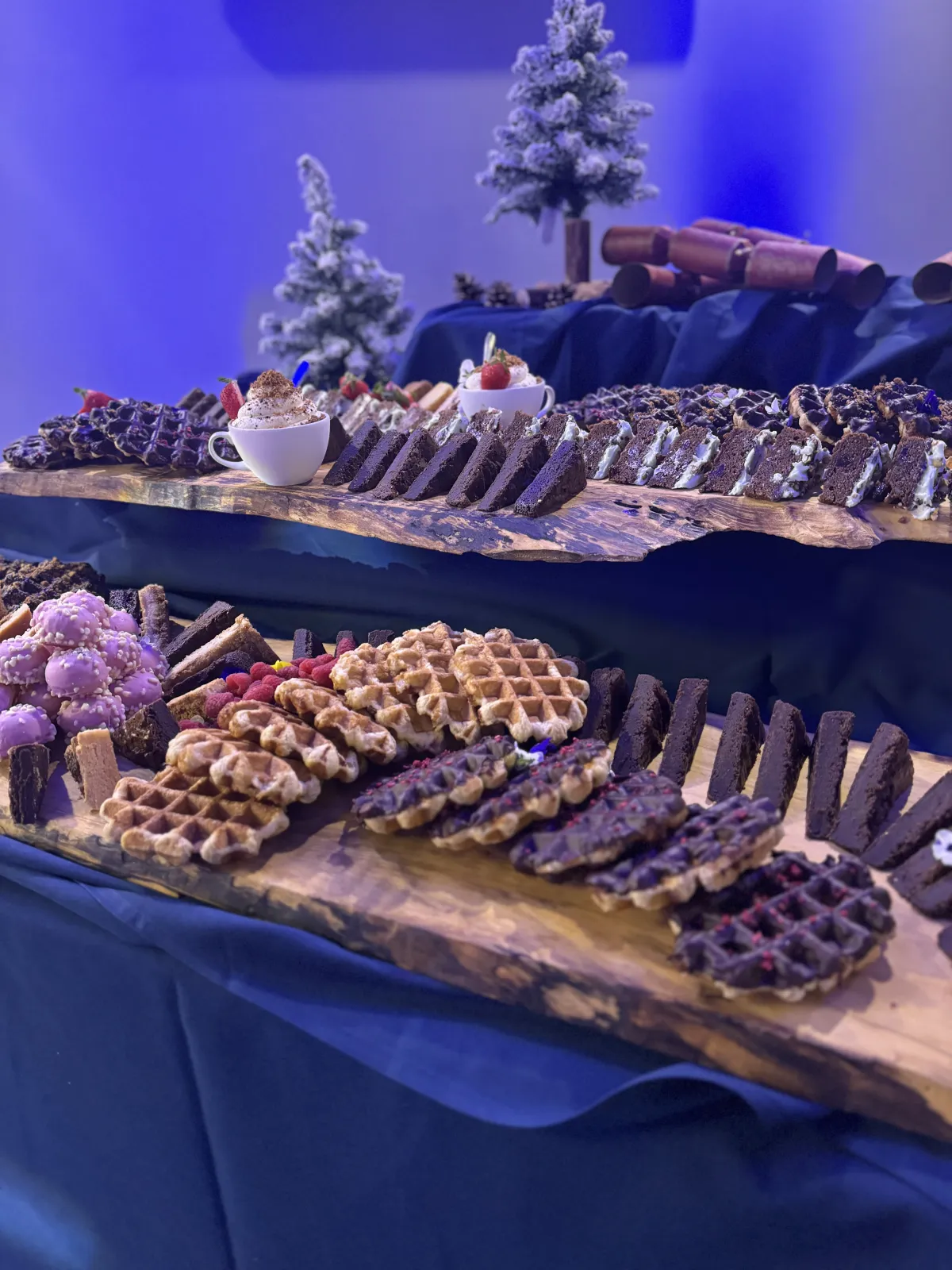 Selection of food at PNE
