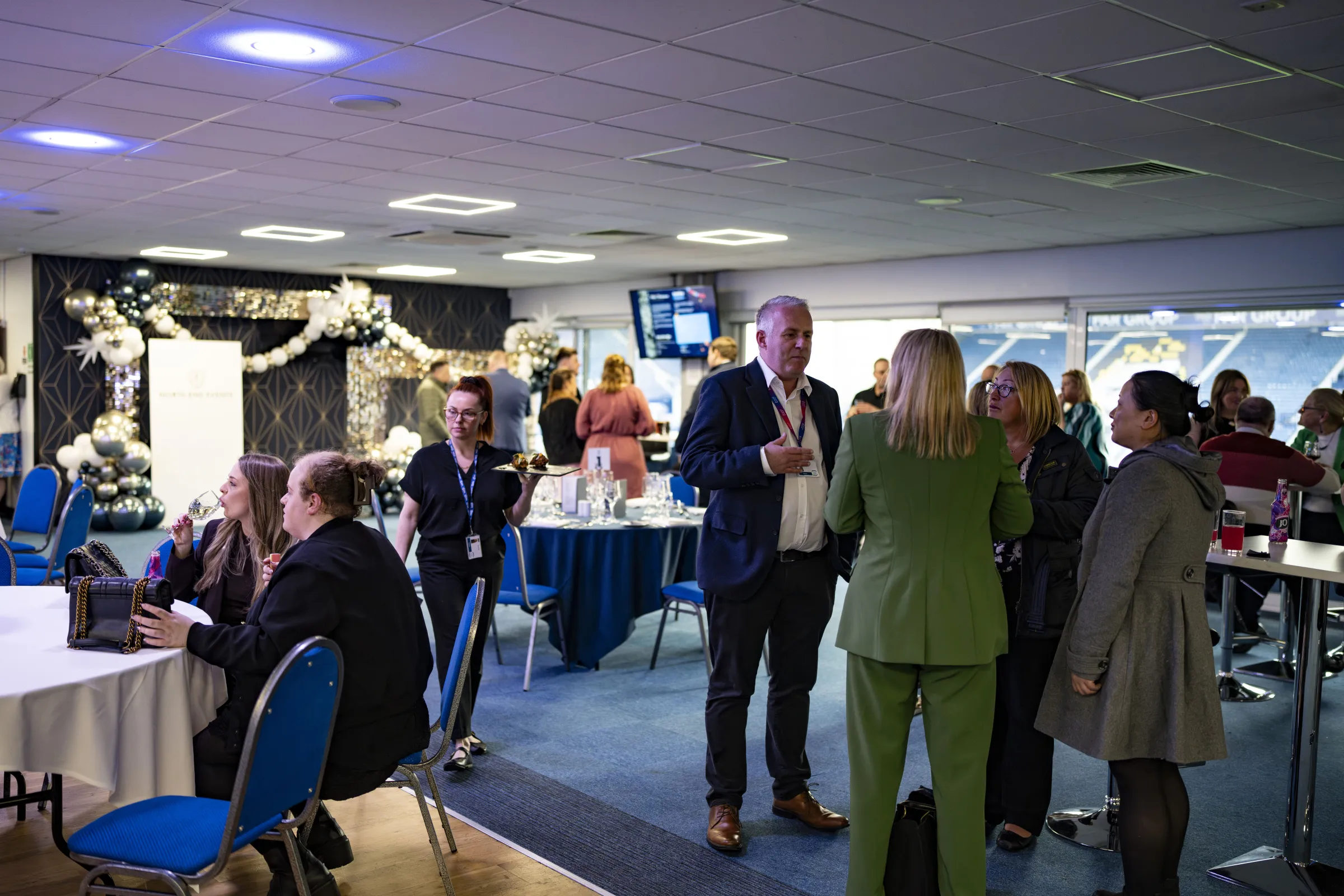 Corporate event hosted at North End Events