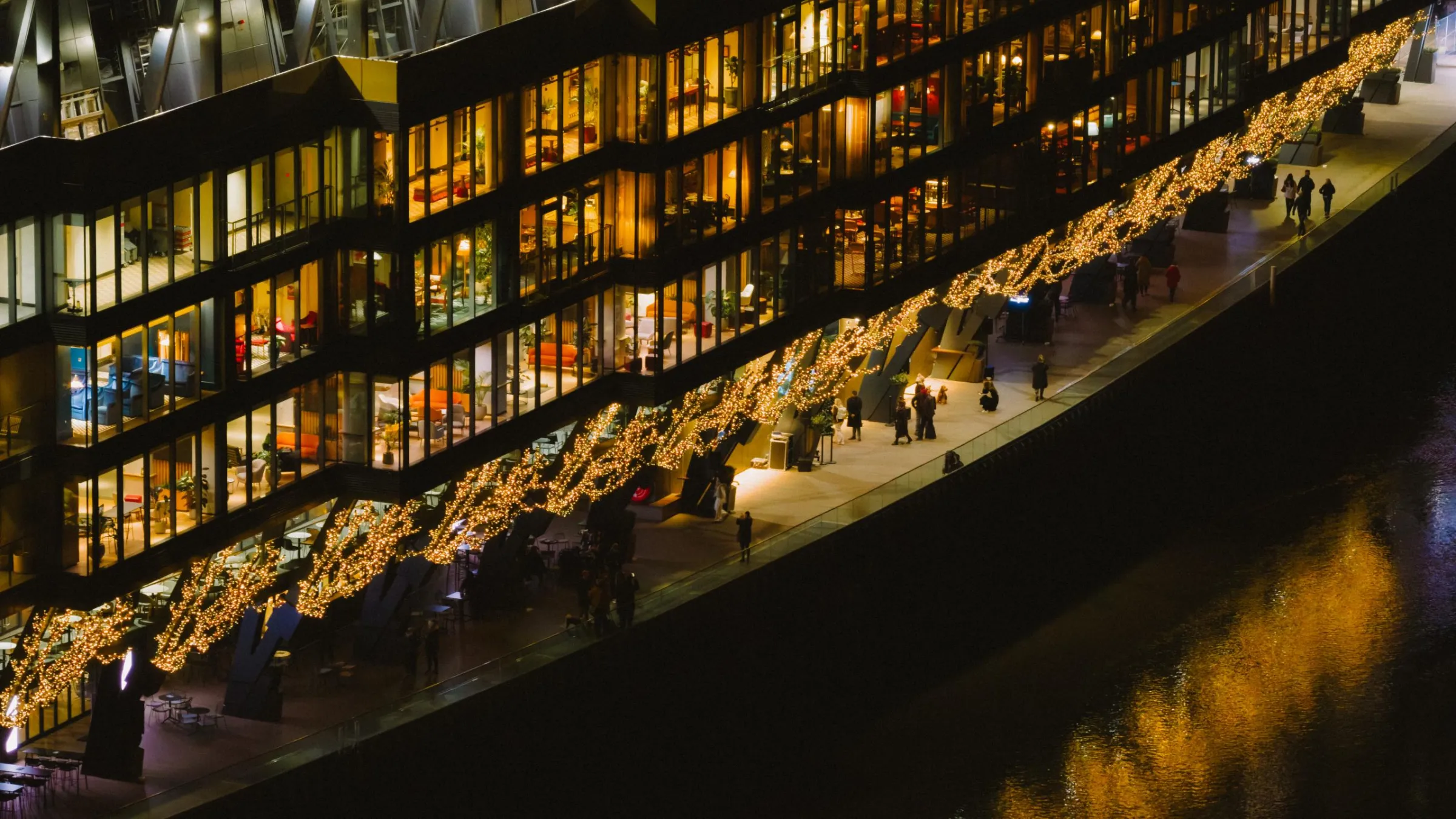 Christmas at Fulham Pier