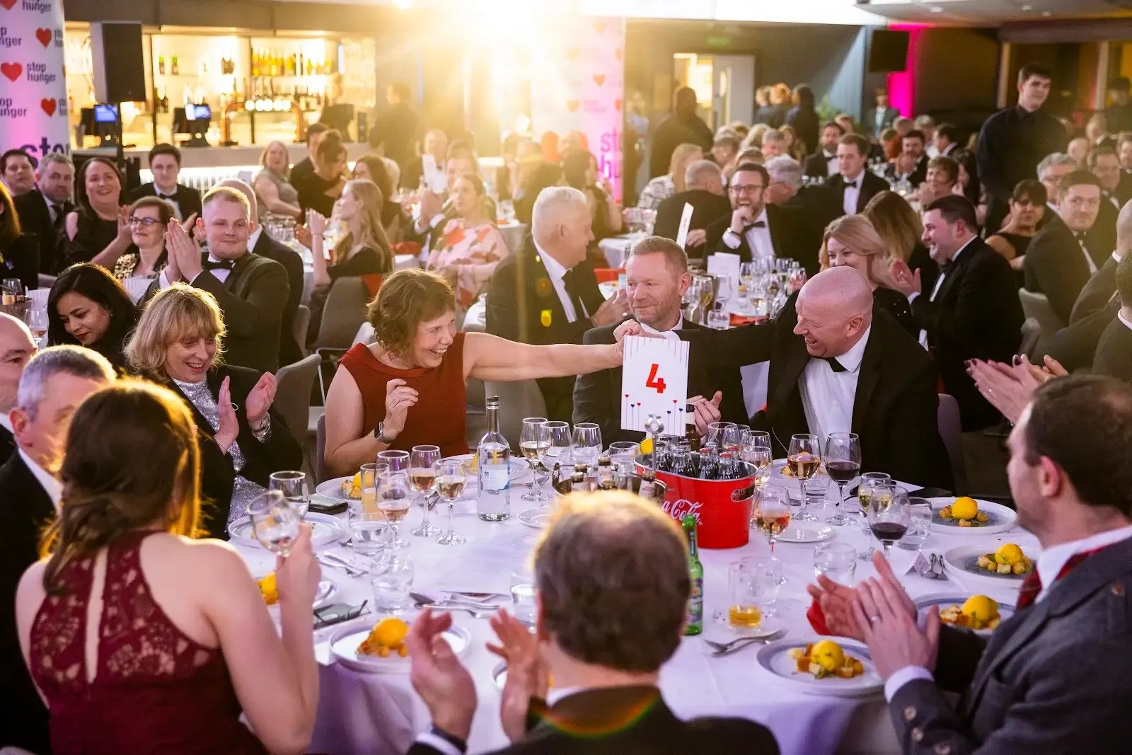 Guests celebrating at The Stadium Events and Hospitality Awards 2026