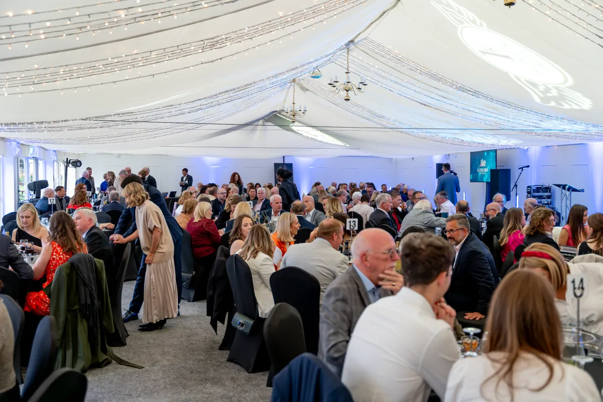 People enjoying an event 