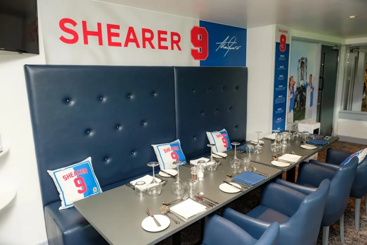 Meeting suite at Blackburn Rovers, Ewood Park