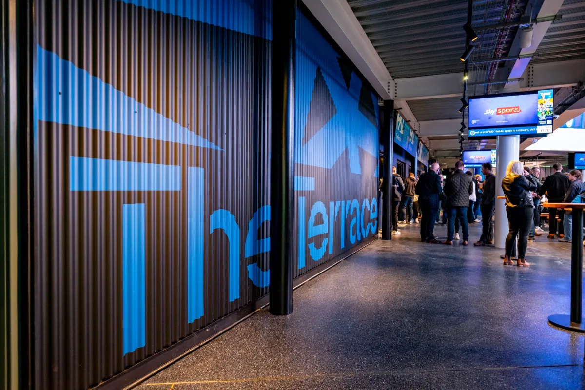 The Terrace at the American Express Stadium, Brighton