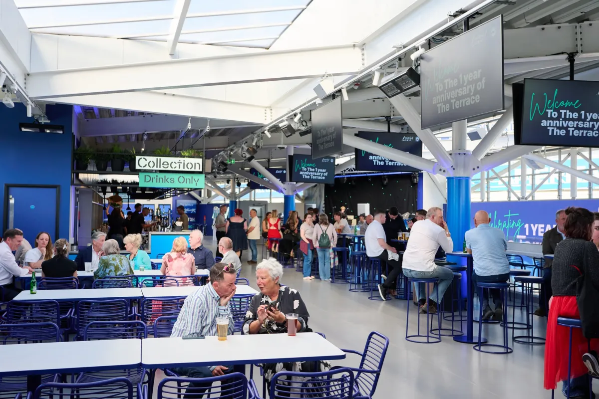 The Terrace at the American Express Stadium, Brighton