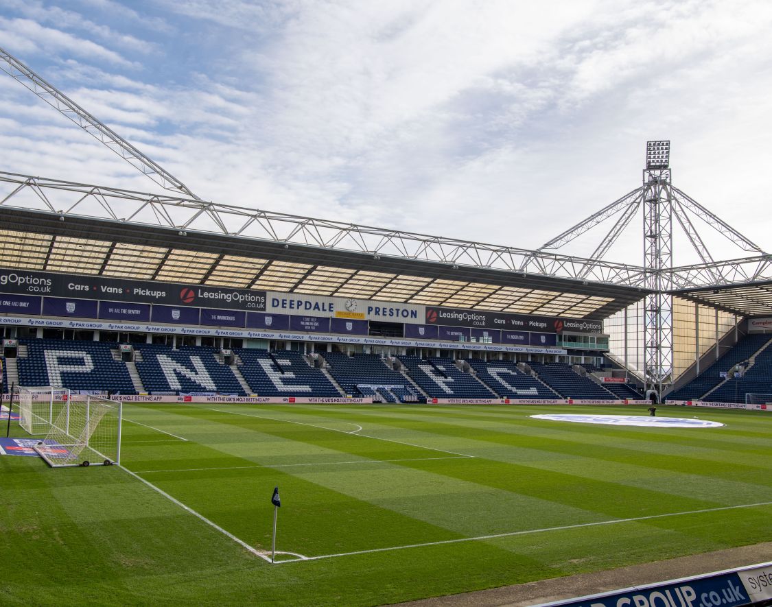 Preston football pitch