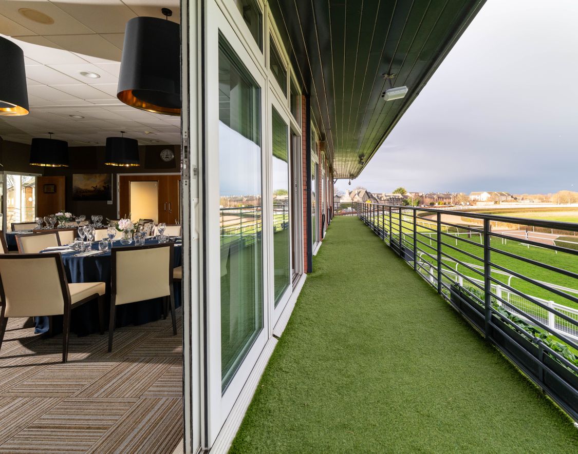 Racecourse view